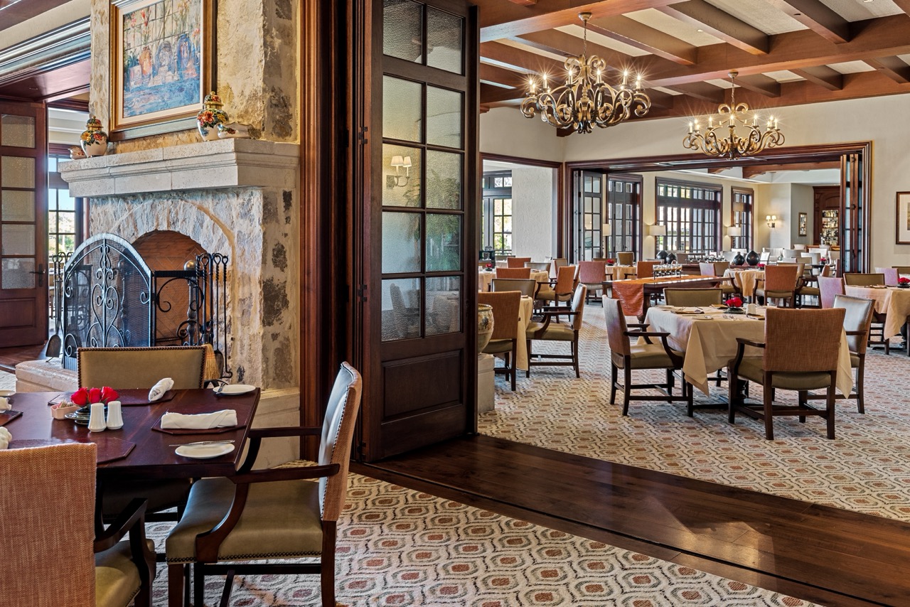 The Bears Club dining area